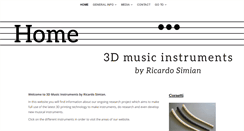 Desktop Screenshot of 3dmusicinstruments.com